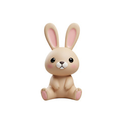Tiny Bunny with Ears Up Icon