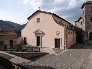 Scorcio di Anticoli Corrado, antico borgo della provincia di Roma