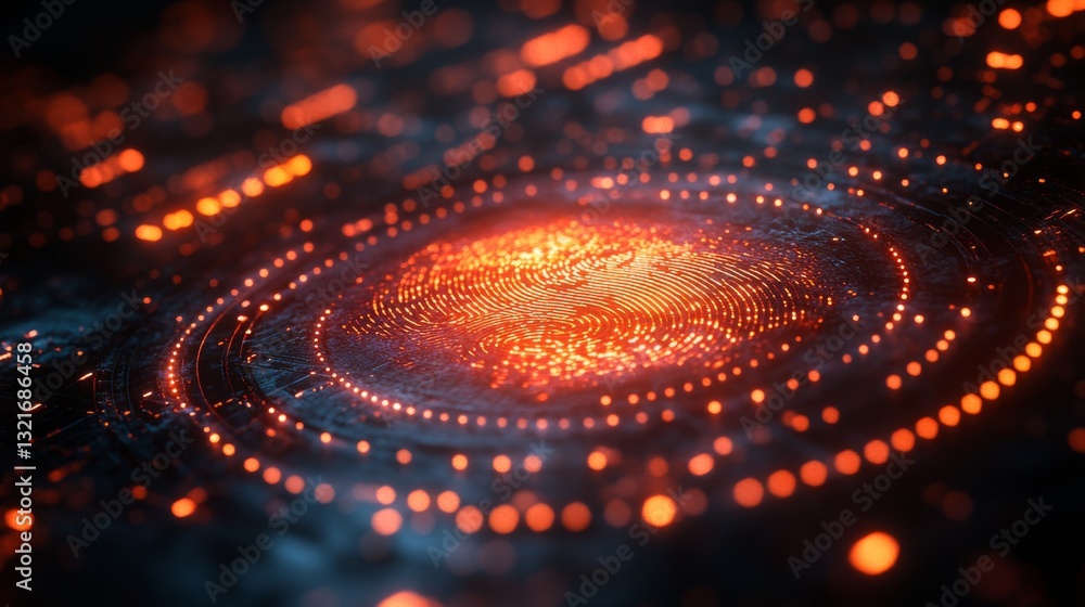 Poster Visuals illustrate quantum mechanics' complexities, highlighting qubit interactions, superposition, and entanglement in encryption to boost security and prevent eavesdropping.