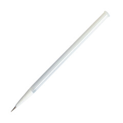 Transparent Gel Pen with Fine Point and White Barrel Design