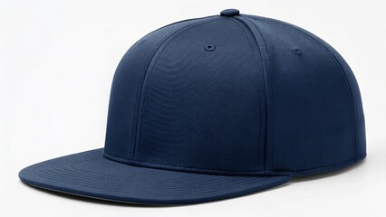Plain Navy Blue Hat Mockup #1