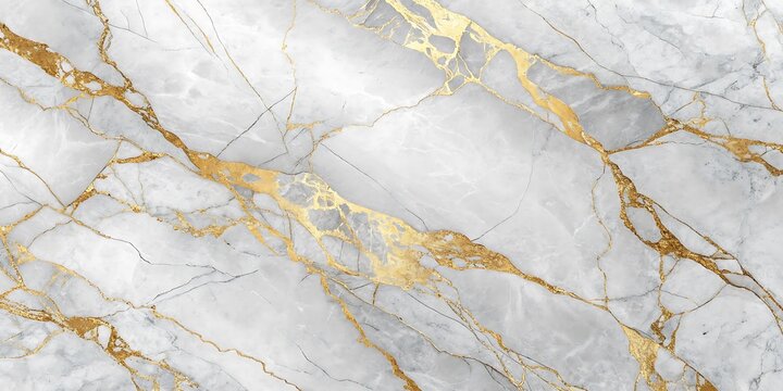 White Gold Marble Texture