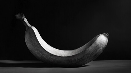 Captivating Monochrome Image Accentuating Curves in Dramatic Lighting for Artistic Projects