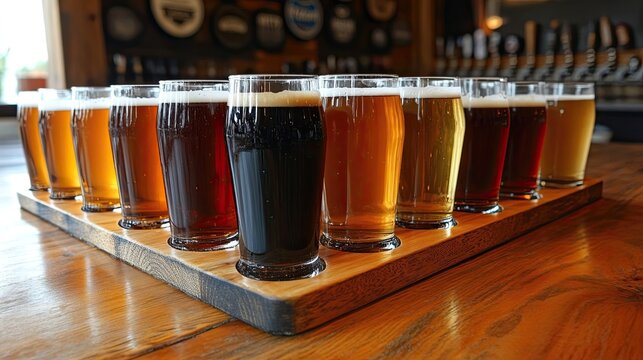 Stout Beer Varieties from Local Microbreweries Offering Rich, Dark, Roasty Flavors, Unique Brewing Techniques, and Complex Tastes in Small-Batch, Handcrafted Stout Beer Brews and Ales.