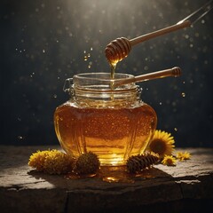 Honey, a natural sweetener for your afternoon tea