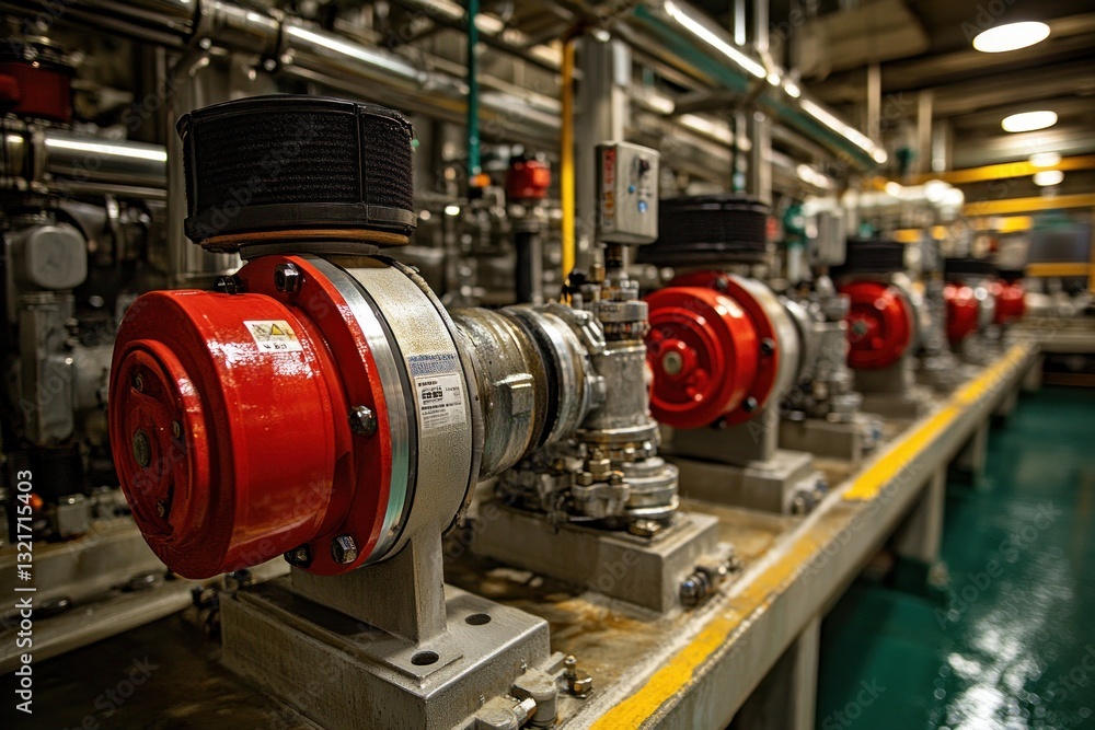 Poster pumps and filters function together to circulate fluids efficiently in an industrial setup