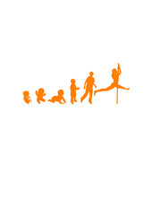 évolution pole dance femme sportive