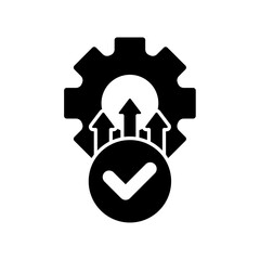 Icon a improvement, isolated against a clean background.