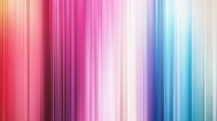 Fototapeta premium Rainbow vertical gradient of blurred light symbolizes diversity and fluidity. Great for backgrounds, wallpapers, vibrant displays, and creative projects.