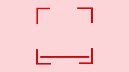 scanner icon animation. scanner icon animation isolated scanner neon shine icon animation .QR Code Scan interface animation on red background. animation of Barcode scanner. - Powered by Adobe
