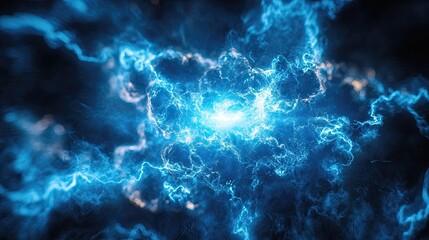 Fototapeta premium Superconductivity breakthroughs enabling the development of highly efficient electrical systems, magnetic levitation transportation, and quantum computing technologies with zero electrical resistance.