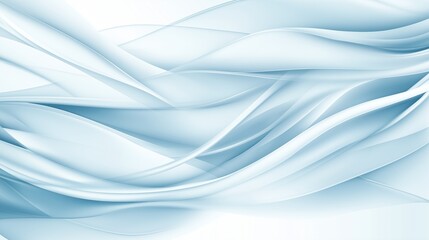 Fototapeta premium Blue silk satin fabric abstract background.AI Generative.