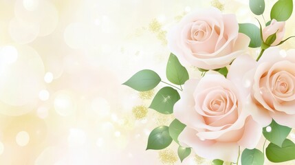 Romantic Pastel Roses, Exquisite Floral Design, Elegant Bouquet