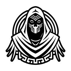 Erebus shadow icon in glyph style