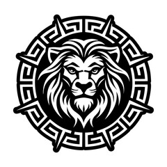 Nemean lion icon in filled style