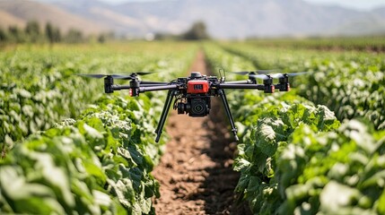 Sustainable agriculture solutions, utilizing advanced farming technologies to optimize crop production, reduce waste, and promote environmentally friendly practices for food security and 