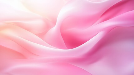 Obraz premium Pink silk satin fabric abstract background.AI Generative.