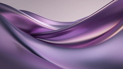 Fototapeta premium Purple silk satin fabric abstract background.AI Generative.