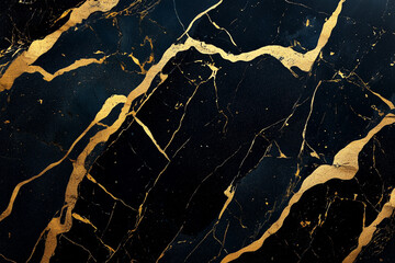 black and gold surface with a gold line on it