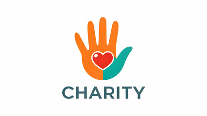 Obraz premium hands and logo