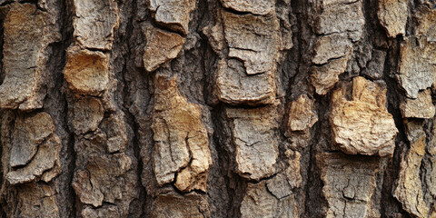 Obraz premium Tree Bark Texture - A rough and detailed surface foun