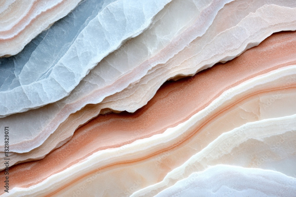 Poster ethereal mineral flow soft gradient organic texture exploring minimalist design, natural material ab