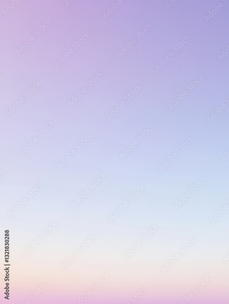 Fototapete Smooth gradient transitioning from lavender to pale blue creates a calm backdrop for tranquil reflections and meditative thoughts in a serene setting