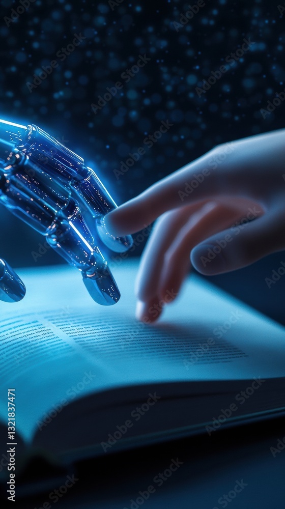 Poster illuminating future learning ai-enhanced storytelling meets childhood imagination - next-gen educati