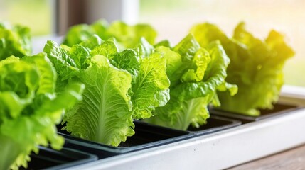 Innovative indoor greenhouse cultivation with led technology urban environment science and technology photography