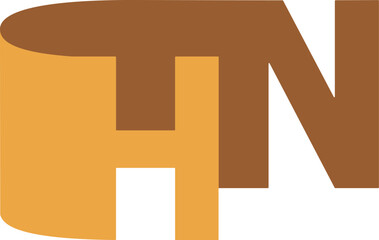 Obraz premium NH logo design. HN logo vectors. Creative NH logo design. HN logo design. Luxury HN logo design. Simple, Minimalist NH, HN logo design. Symbol, Fashion, beauty HN logo design