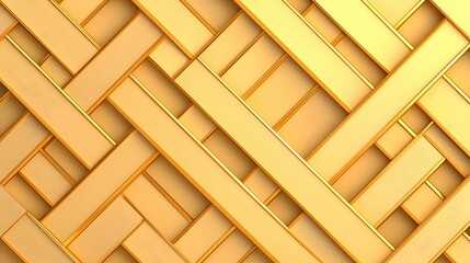 Abstract Golden Woven Pattern Background for Modern Design Projects