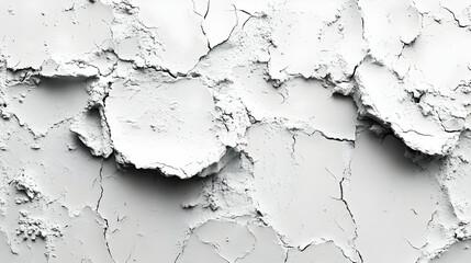 Obraz premium Abstract White and Grey 3D Textured Background