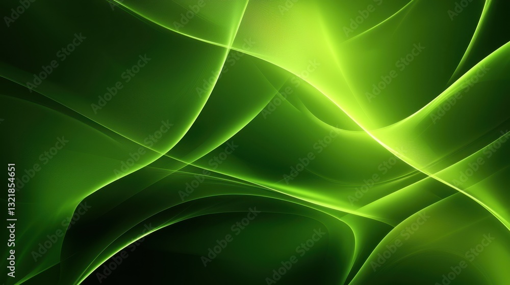 Poster a vibrant abstract background with smooth dynamic curves and subtle gradient transitions, ideal for 