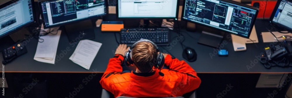 Poster Hyper-Connected Crisis Management High-Performance Emergency Dispatch Center with AI-Driven Monitoring Technology - Next-Gen Public Safety Workflow Optimization