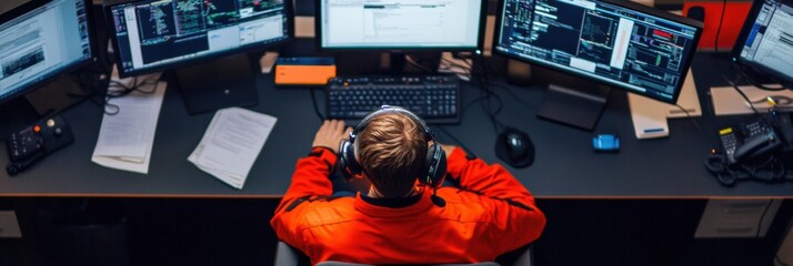 Hyper-Connected Crisis Management High-Performance Emergency Dispatch Center with AI-Driven Monitoring Technology - Next-Gen Public Safety Workflow Optimization