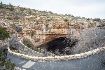 The Entrance to Carlsbad Caverns National Park