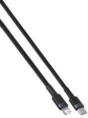 Cable with USB and Lightning connector