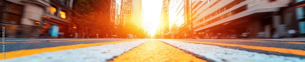 Aufkleber smart urban mobility dynamic intersection design reveals future city navigation with immersive low-a