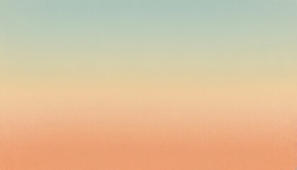 Subtle faded gradient with warm peach tones and a grainy, sun-washed noise texture overlay