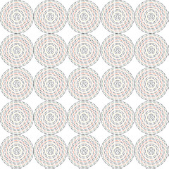 seamless wallpaper pattern with graphic circle elements