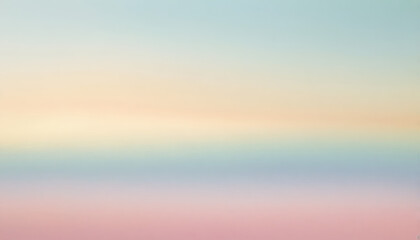 Obraz premium Soft Blurred Summer Evening Gradient with Grainy Texture and Sun-Warmed Pastel Tones