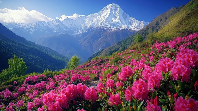Rhododendron Nepal Images  Browse 1,178 Stock Photos, Vectors, and Video |  Adobe Stock