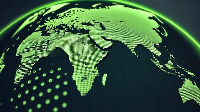 Digital Globe: A Futuristic Representation of Global Connectivity
