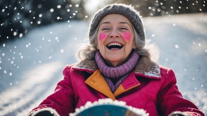 Ageless Excitement on the Slopes