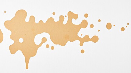 Fototapeta premium irregular water stains spreading across a white wall