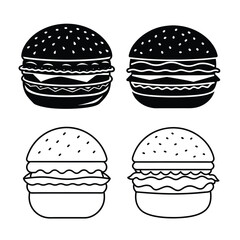 fast food collection International hamburger day