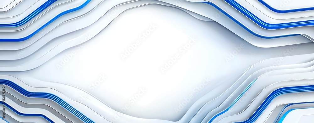 Poster abstract layers of blue and grey create a modern, dynamic background that can be used for various de