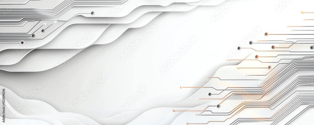 Poster an abstract design featuring flowing lines and curves in a modern color palette. ideal for backgroun