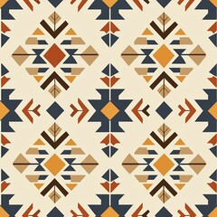 Creating Seamless Navajo Patterns Geometric Textile Art and Cultural Heritage in Southwest Indoor Aesthetics