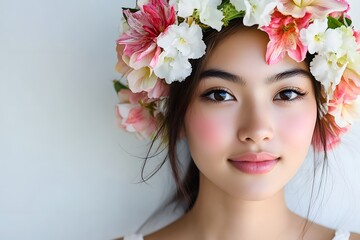 portrait of a young woman
